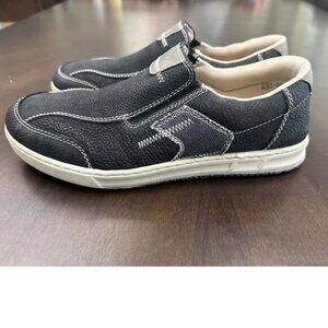 Rieker Antistress Leather Slip-On Loafers Walking Shoes Navy EU 42 US 9